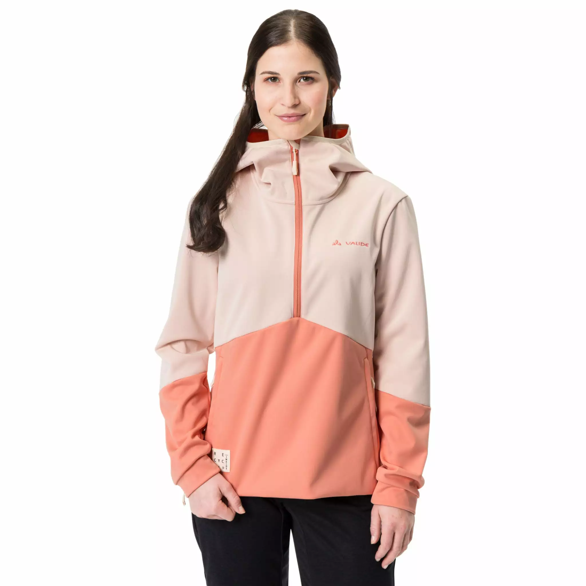Veste Vélo Colourblock Rose Pour Femmes Vaude Tremalzo Softshell 3 Veste Vélo Colourblock Rose Pour Femmes Vaude Tremalzo Softshell