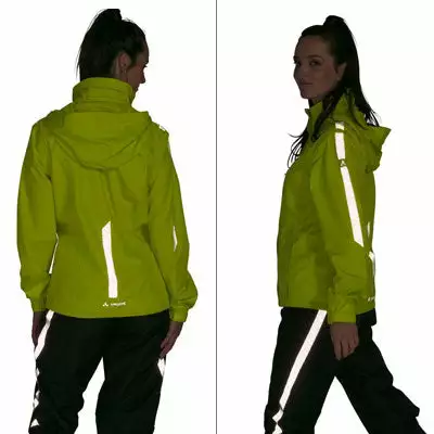 Veste Vélo Pluie Femme Vaude Luminum Jacket II Haute Visibilité 7 Veste Vélo Pluie Femme Vaude Luminum Jacket II Haute Visibilité – Image 5