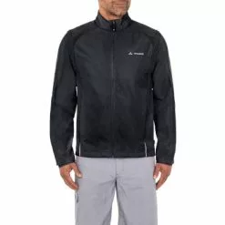 Veste Vélo Vaude Avec Manches Amovibles Dundee Classic Noire
